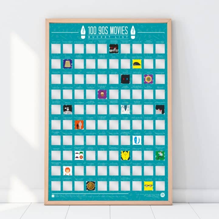 Bucketlistposter - 100 90s Films
