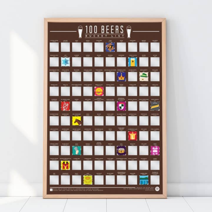 bucketlistposter 100 biertjes