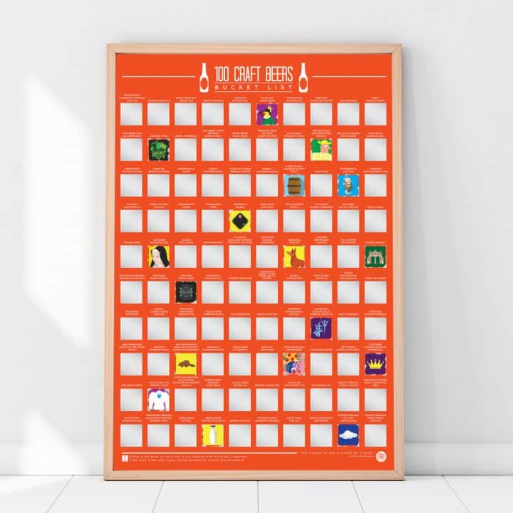 bucketlistposter 100 speciaalbiertjes