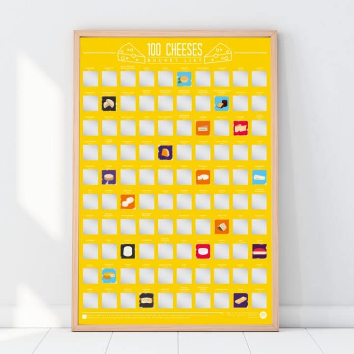 bucketlistposter 100 kazen
