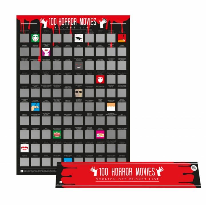 Bucketlistposter - 100 Horrorfilms - Afbeelding 3