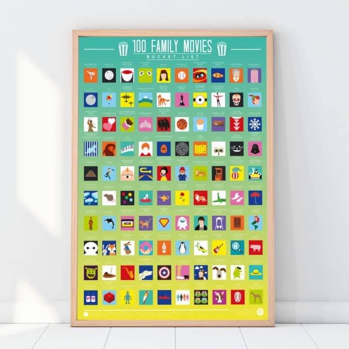 Bucketlistposter - 100 Familie films - Afbeelding 4