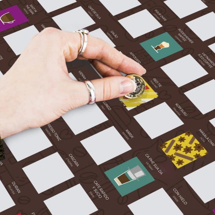 Bucketlistposter - 100 Koffie's - Afbeelding 3