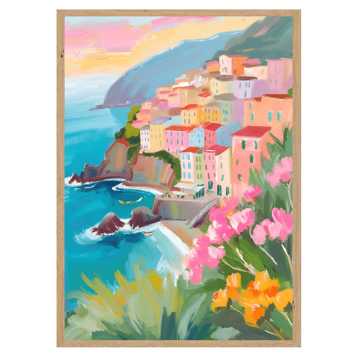 bucketlistposter Cinque Terre
