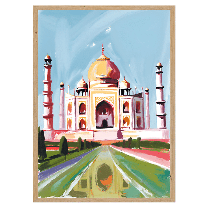 bucketlistposter taj mahal